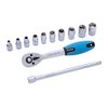Blue Spot Tools 1504 12 Piece 1/4 inch Drive Socket