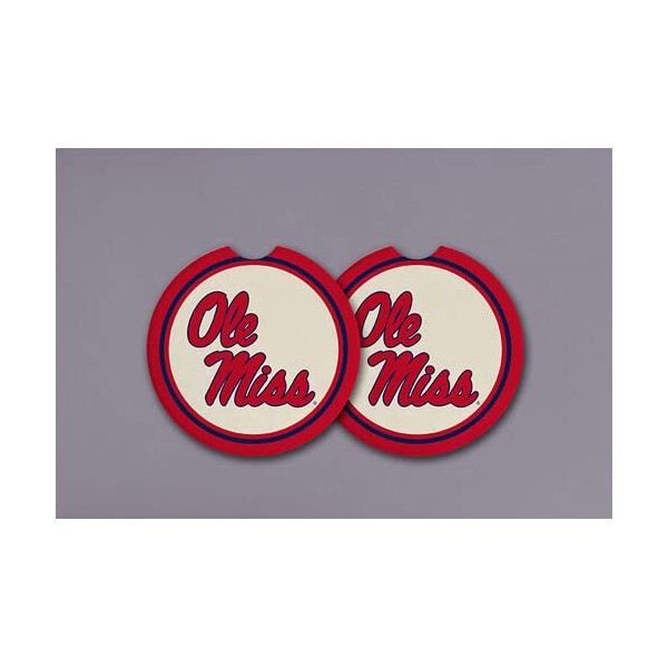 Magnolia Lane University of Mississippi Ole Miss Football Car Coaster,