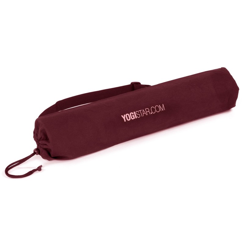 Yogistar Basic Yoga Mat Bag red burgundy
