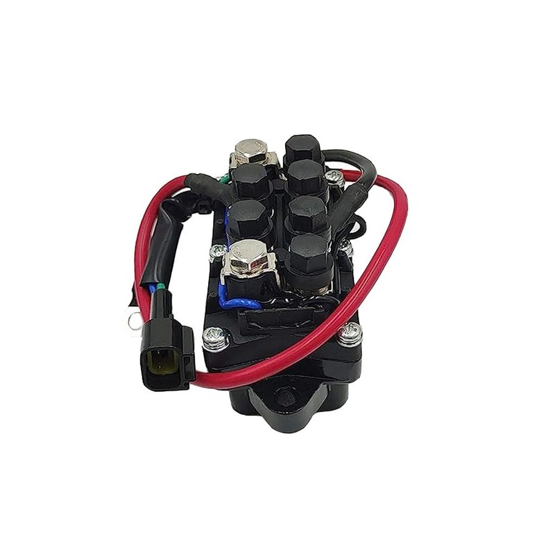Trim Tilt Relay Solenoid for Yamaha Outboard 115HP F115TLR 68V-8195B-01-00