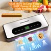 Vacuum Sealer Machine with UV-C Light, Includes Mason Jar Sealer