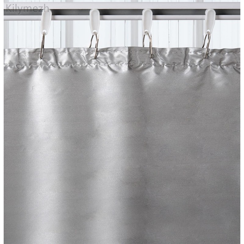White Traverse Rod Slides Curtain Track Glider Hooks for Curtains(50