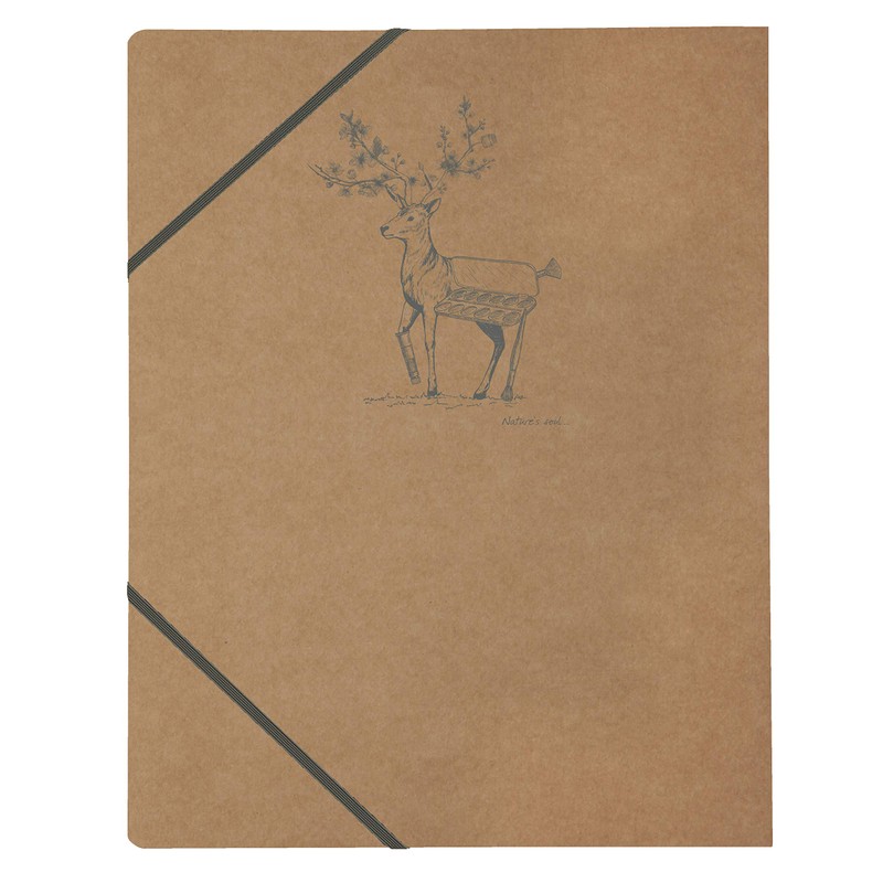 Clairefontaine 103514C - Pack of 5 Flying Spirit Collector's Folders