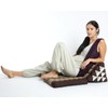 GURU SHOP Thai Cushion, Triangular Cushion, Kapok, Day Bed with