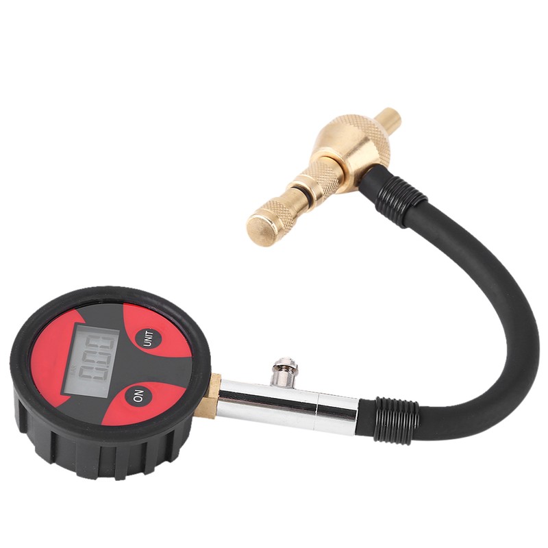 Car Auto Motorcycle Bike Truck Tire LCD Digital Pressure Gauge