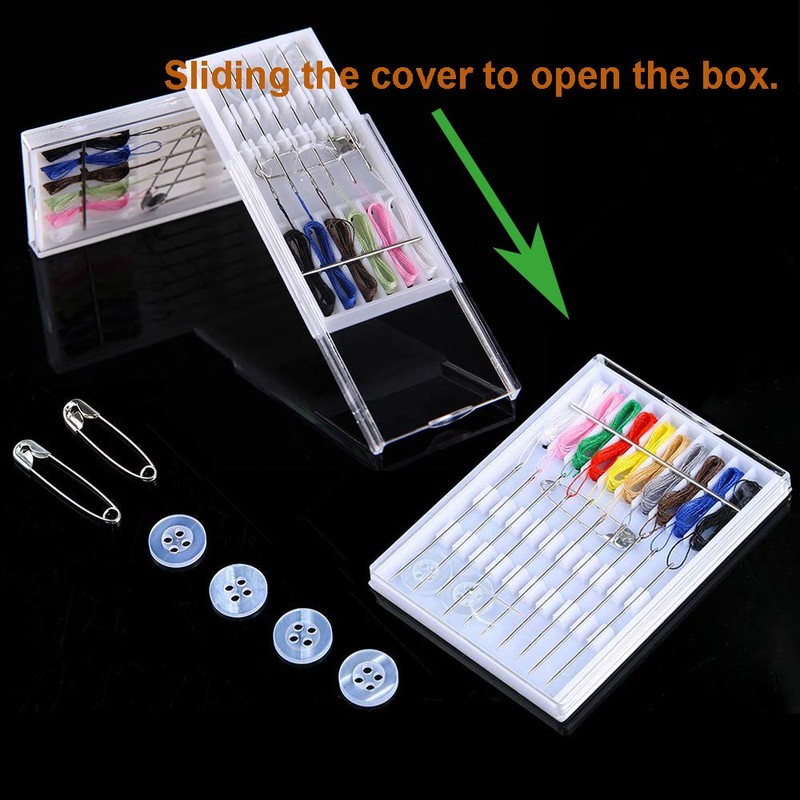Y-Axis 8 Boxes Home and Travel Quick Fix Sewing Kit