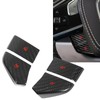 Steering Wheel Switch Button Trim Carbon Fiber Replacement for Corvette