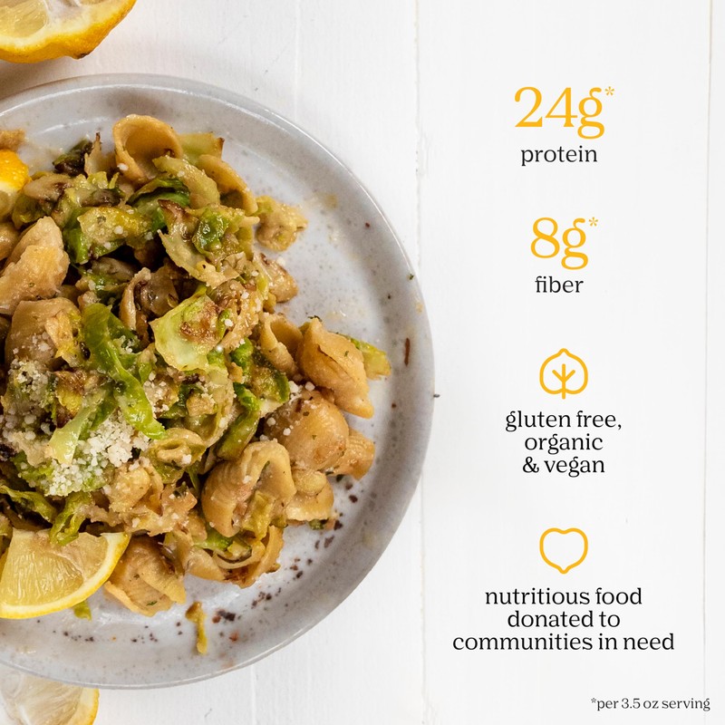 Chickapea Organic Chickpea Pasta - Shells - 8 oz (Pack