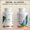 Organic Curcuma Capsules 365x with 700 mg Curcuma from Controlled