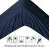 Tifschlaf Double Fitted Sheet Deep - Navy Blue Bed Sheet