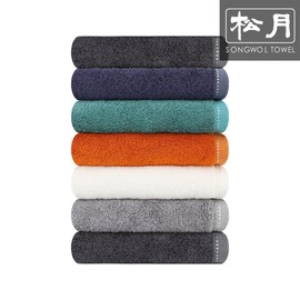 Songwol Towel 7 Songwol Bamboo Yan 100% Armand hotel towels, Jincheon / 송월타올 송월 뱀부얀100% 아르망 호텔수건 7장, 진청