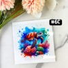 UV DTF DECALS, 4" height, Cup Decals, Cup Stickers, Cup