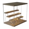LED Display Case Acrylic Clear Collection/Retail Display Box Stand with