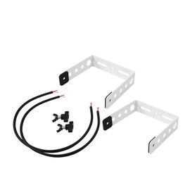 OMNITRONIC BOB-4 Extension Bracket White Pack of 2 | Accessory Pack for Connecting 2 BOB-4 Speakers