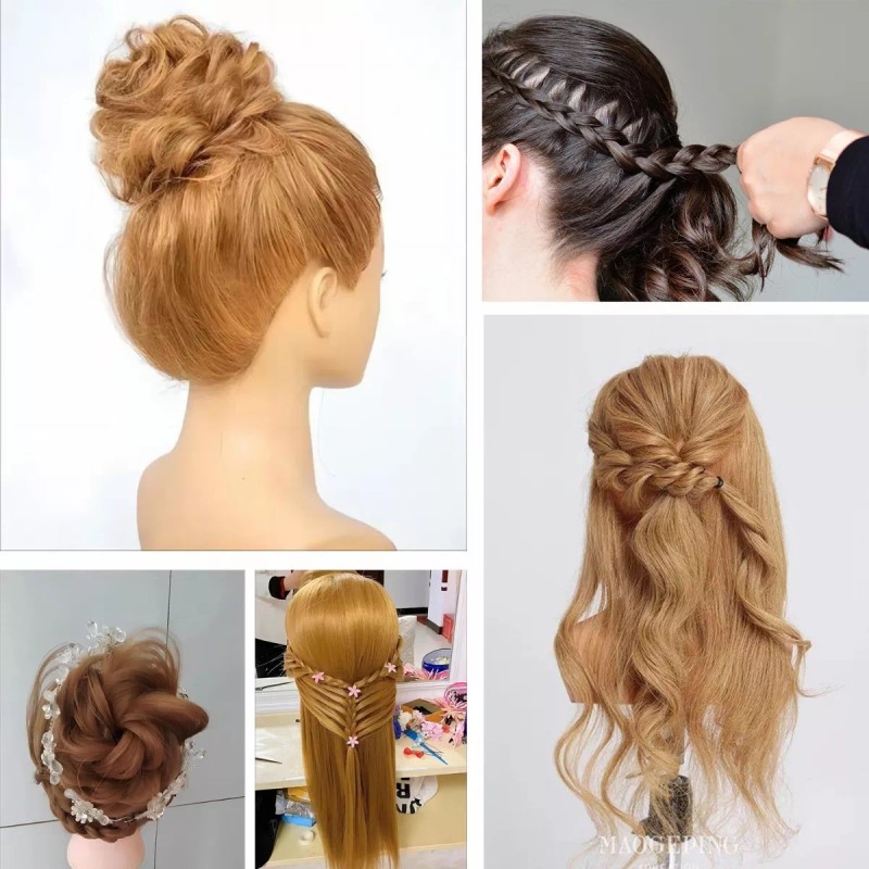 Best Cabeza Con Cabello Para Entrenamiento De Peluquería