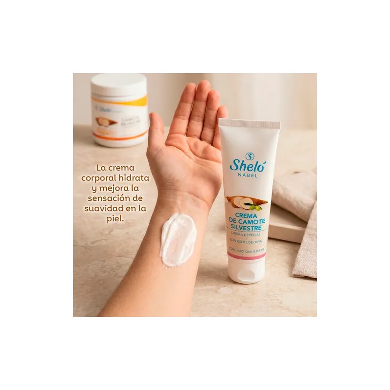 Kit Camote Silvestre Bebida En Polvo + Crema Sheló Nabel