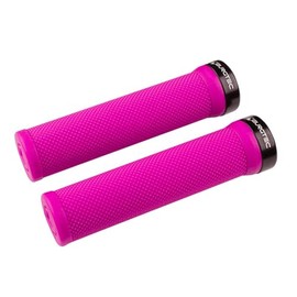 Burgtec Bartender Lock On Grips - Purple, 30mm, Rubber, Bicycle