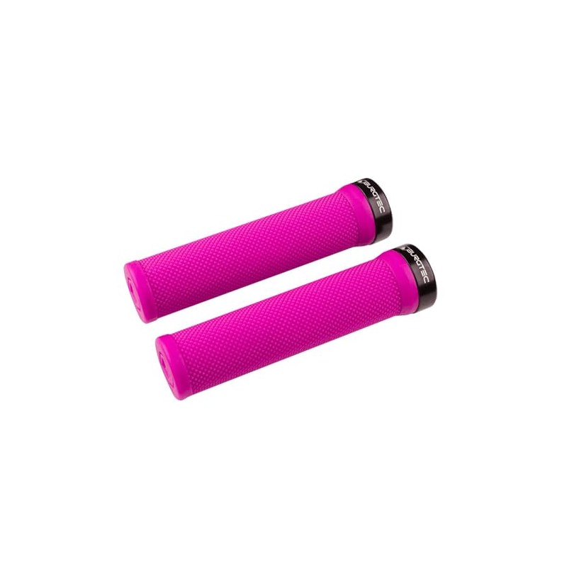 Burgtec Bartender Lock On Grips - Purple, 30mm, Rubber, Bicycle