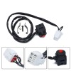 Motorcycle Kill Switch Push Button Start Kit For Suzuki LTR450