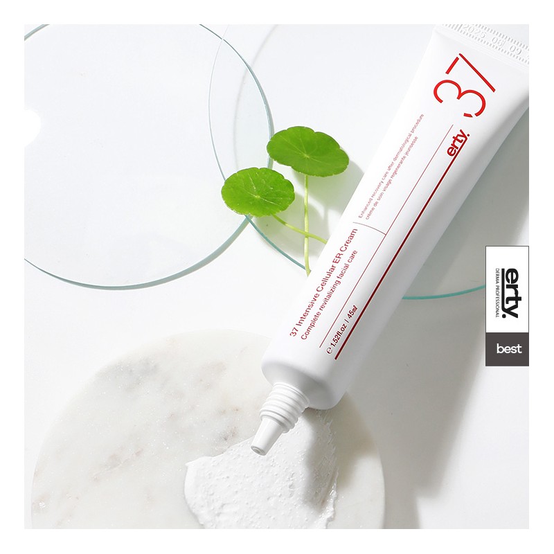 Erti 37 Cica Tone-Up Regenerating Cream Dermatology Post-Pulk Care Ceramide