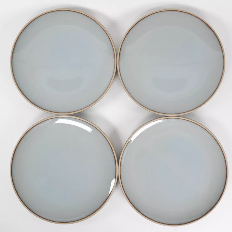 Hearth & Hand with Magnolia Blue Stoneware Reactive Exposed Rim