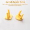60256 22256 Round Square Safety Switch Keys for Sears Craftsman