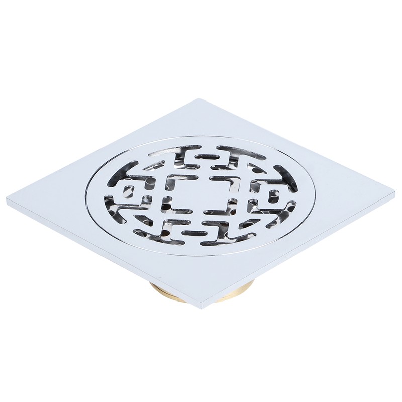 Stainless Steel Chrome Plated Floor Drain Anti Odor Insect Resistant