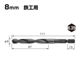Vessel, Drill Bits, Master-crafted Drill, Large Bore Size, For Iron-working