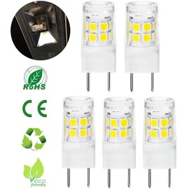 Unbranded 5X LED G8 Lamp Bulb AC110V 3W 6000K LED Replace Halogen Spotlight Chandelier