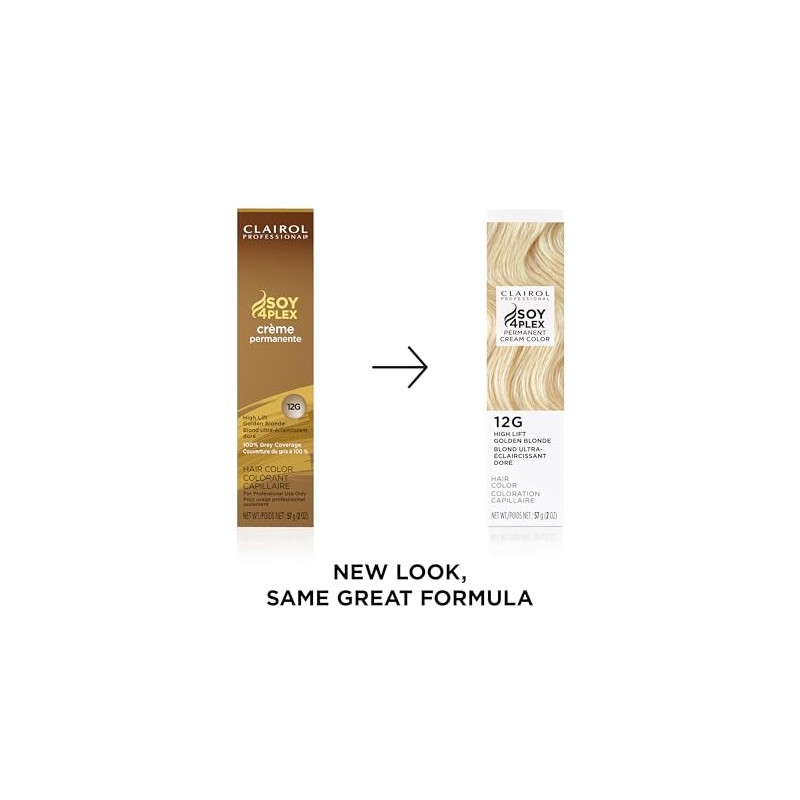 Clairol Crème Permanent 12G High Lift Golden Blonde