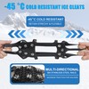 Crampons Ice Cleats for Shoes and Boots Ice Snow Traction