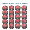 20 Pack Abrasive Flap Wheel Sander Set, Mixflor 2”X 1”