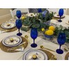 13.8 in Round Woven Placemats Plate Chargers Set of 4,