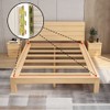4 Set Bed Rail Brackets-Bed Frame Hardware for Wood Bed