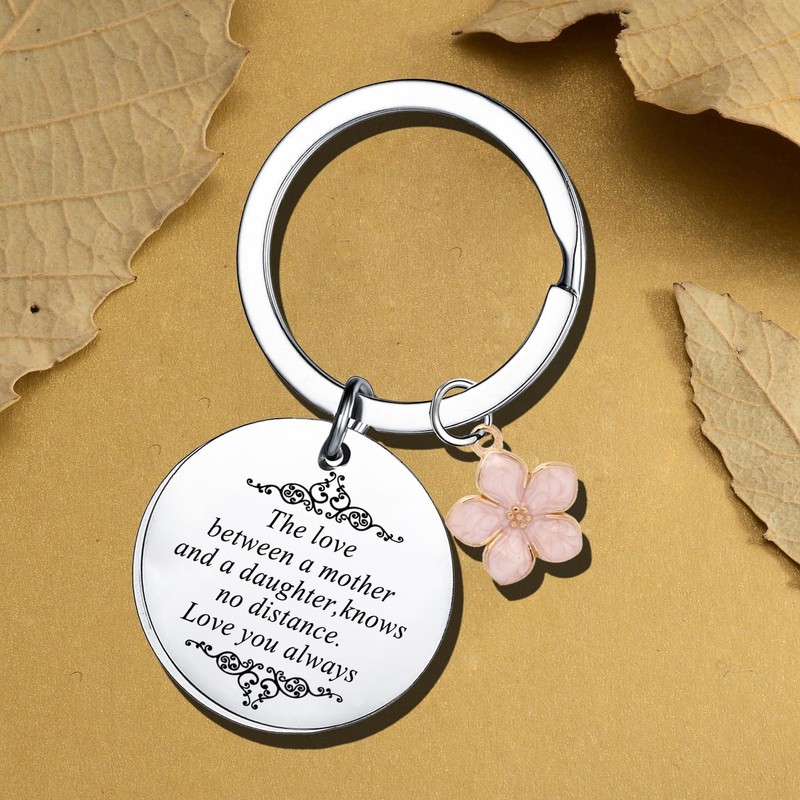 Waeceip Mother's Day Keychain Gift for Mum from Daughter or