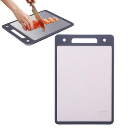 Stainless Steel Chopping Board, 42x28cm 304 Stainless Steel Cutting Board, Extra Large Food-Grade Steel Chopping Board, Double-Sided Chopping Boards for Kitchen Meat Fruit Vegetable, Dishwasher Safe
