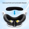 Wolfun Protective Cover Compatible with Meta Quest 3,Silicone Front Headset