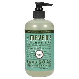 Mrs. Meyer'S Hand Soap Liq Basil 12.5 Fz
