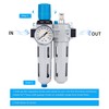 NANPU 1/4 inch BSP High Pressure Compressed Air Filter Regulator