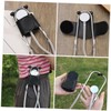 BIUDECO 2pcs Leather Stethoscope Holder for Nurses Portable Stethoscope Protector