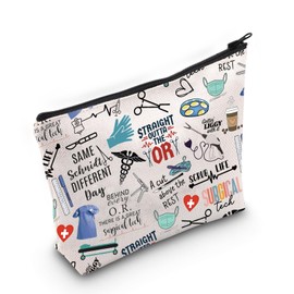 Surgical Tech Gift National Surgical Technologists Week Surgical Canvas Makeup Bag (Surgical tech CA)
