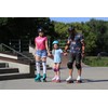 Roller Derby FireStar Youth Girl's Roller Skate White/Pink Size 2
