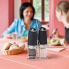 Gravity Electric Pepper and Salt Grinder Set, Battery Operated Pepper