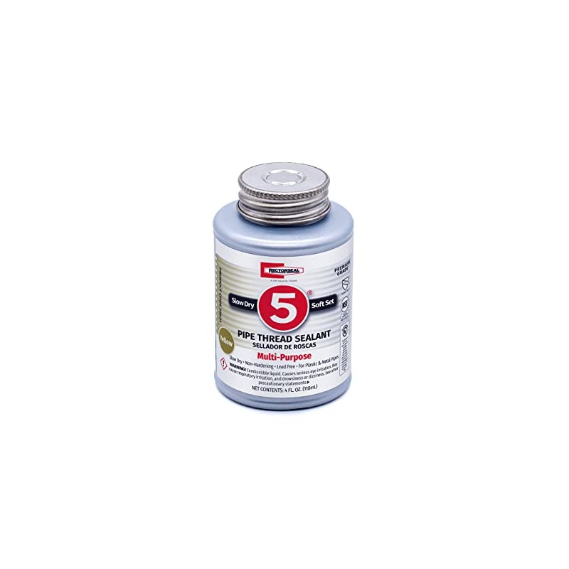RectorSeal No. 5 25631 Pipe Thread Sealant, Lubricates & Protects