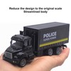 3pcs 1:50 Truck Model Toy Set Pull Back Recovery Tanker