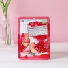 (100 sheets) Foodaholic 3D Pomegranate Natural Essence Mask Pack /