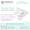 Honest Hybrid Cloth Diaper Covers with Pocket-Sling, Large (22-40 lbs),