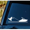 Wakeboard Water Skiing Speedboat Decal Sticker for Car Window 8
