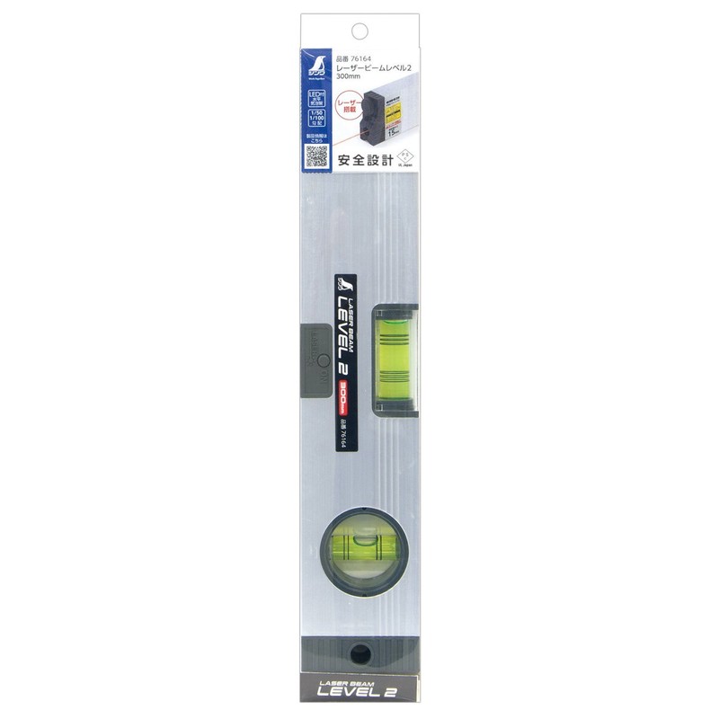 Shinwa Sokutei 76164 Laser Beam Level 2, 11.8 inches (300