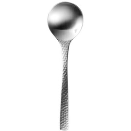 Yokoyama ECT-BS Bouillon Spoon, 5.9 inches (15 cm), Tsubanjin Takumi, Made in Japan, Silver